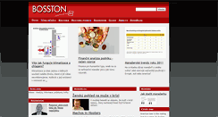 Desktop Screenshot of bosston.cz