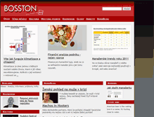 Tablet Screenshot of bosston.cz